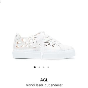 AGL Mandi Laser cut Sneakers